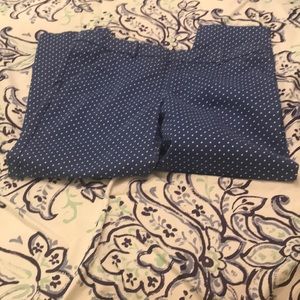 Merona, ankle polka dot pants